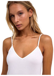 Falke Daily Seamless Spaghetti Top - Vit