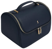 Stackers Large Cosmetic Case - Marinblå