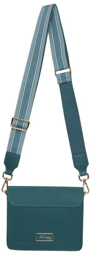 Alice Wheeler London Highbury Crossbody-väska - Blågrön