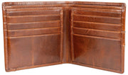 Dents Itchen Bifold Wallet - Cognac Brown