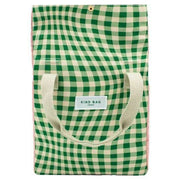 kind-bag-london-lunch-bag---distorted-gingham-greenpink-34385581