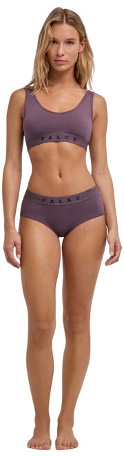Falke Daily Comfort 2-Pack Bustier Bralette - Rose Pink/Lila