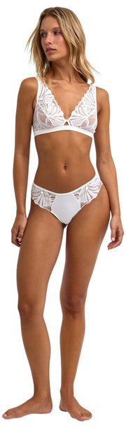 Falke Delicate Touch Thong - Ivory