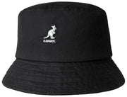 Kangol Washed Bucket Hat - Svart