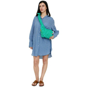 lefrik-coco-davez-biwa-puffy-mini-shoulder-bag---greenblue-35450558