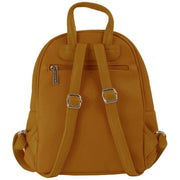 David Jones Front Pocket Backpack - Mustard Yellow