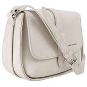 David Jones Half Flap Saddle Bag - Ivory