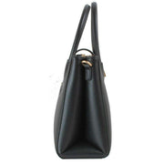 David Jones Tab Over Formal Tote Bag - Black