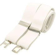 David Van Hagen Standard 35mm Braces - White/Silver