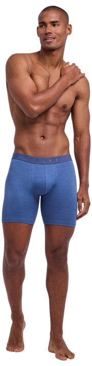 Falke Daily Comfort 2-Pack Long Leg Boxer - Blå/Orange