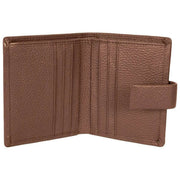 Dents Aire Bifold Card Holder Plånbok - Chokladbrun