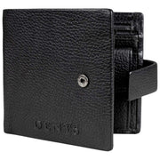 Dents Aire Coin Bifold Plånbok - Svart