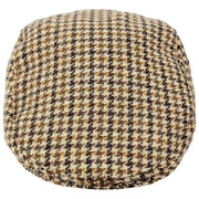 Dents Blashford Tweed Flat Cap - Brun