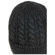 Dents Cable Knit Beanie Hat - Svart