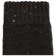 Dents Chevron Knit Paljetthandskar - Svart