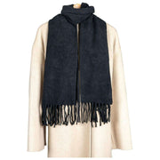 Dents Embellished Sparkle Scarf - Svart