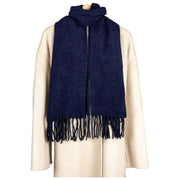 Dents Embellished Sparkle Scarf - Marinblå
