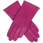 Dents Emma Leather Gloves - Hot Pink