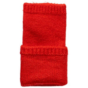Dents Fingerless Stickade Handledsvärmare - Berry Red