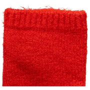 Dents Fingerless Stickade Handledsvärmare - Berry Red