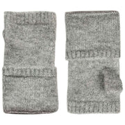 Dents Fingerless Stickade Handledsvärmare - Dove Grey