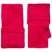 Dents Fingerless Stickade Handledsvärmare - Fuchsia Rosa