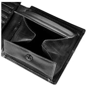 Dents Itchen Coin Bifold Plånbok - Svart