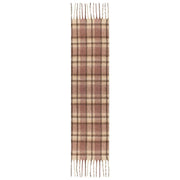 Dents Rutig rutig filtscarf - ljusrosa