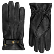 Dents Whitchurch Deerskin Läderhandskar - Svart