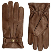 Dents Whitchurch Deerskin Läderhandskar - Valnötsbrun