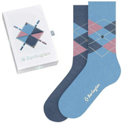 burlington-basic-gift-box-socks---purplegrey-34329669