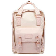 Doughnut Macaroon Nature Pale Series Backpack - Soft Sunrise Pink