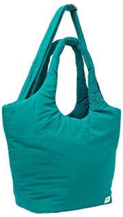 Roka Oxford Medium Taslon Axelväska - Ocean View Blue