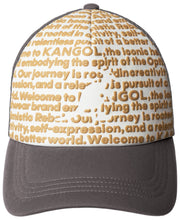 Kangol finstilt lastbilsmössa - grå
