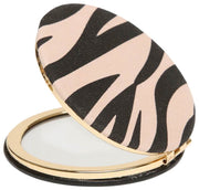 Alice Wheeler London Djurtryck Rund Spegel - Svart/Zebra