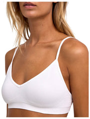 Falke Daily Seamless Bustier Bralette - Vit