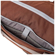 Roka Gatwick Medium Recycled Canvas Duffle Bag - Chokladbrun
