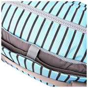 Roka Gatwick Medium Recycled Canvas Duffelväska - Blue Stripe