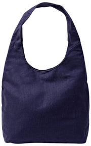 Roka Hoxton Large Cotton Canvas Axelväska - Marinblå