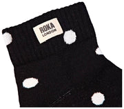 Roka Wembley Ankelstrumpor - Black Dot