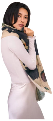 Powder Midnight Orchid Wrap Scarf - Vit