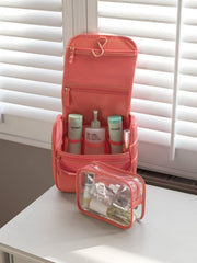 Stackers Medium Hanging Wash Bag - Grapefrukt Orange