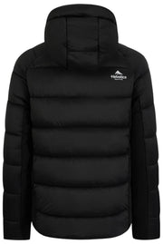 Helvetica Mountain Pioneers Sniper Hooded Down Jacket - Svart