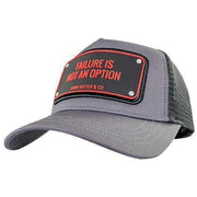 john-hatter-failure-is-not-an-option-rubber-trucker-cap---greyblackred-34453023
