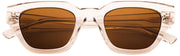 MessyWeekend Jean Blue Light Sun Läsglasögon - Brun/Paloma Beige
