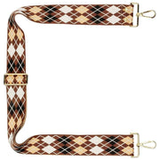 Elie Beaumont Bag Strap - Choklad Argyll Brown