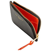 Elie Beaumont Coin Cardholder - Svart/Orange