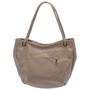 Elie Beaumont Böjd mjuk tygväska - Mink Beige