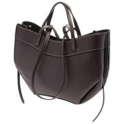 Elie Beaumont Origami Tote Bag - Mörk chokladbrun