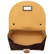 Elie Beaumont Mocka Mini Bambouväska - Mörk chokladbrun